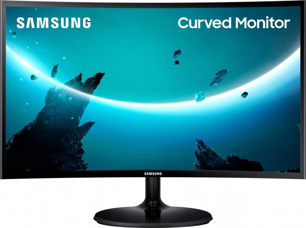 Монитор Samsung C27F390FHI изогнутый экран (LC27F390FHIXCI***) от компании F-MART - фото 1