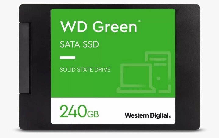 Накопитель SSD 240 ГБ Western Digital Green (WDS240G2G0A***) от компании F-MART - фото 1