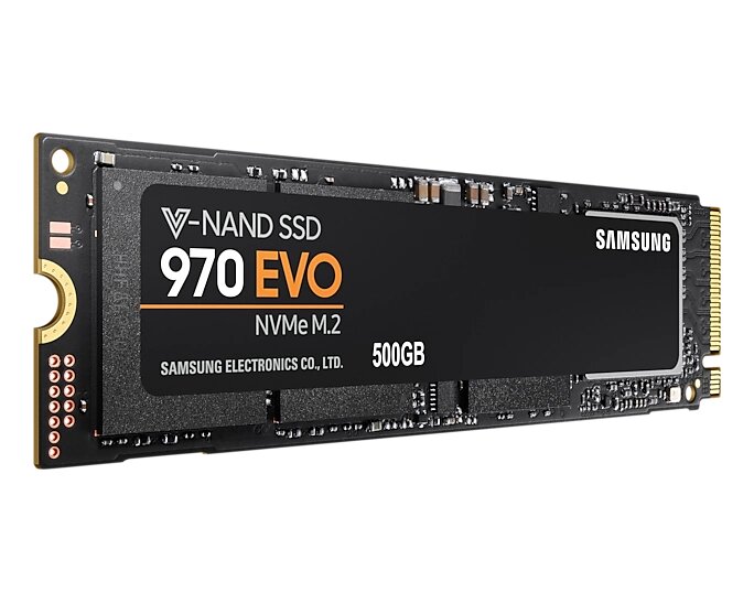 Накопитель SSD 500 ГБ Samsung 970 EVO (MZ-V7E500BW***) от компании F-MART - фото 1