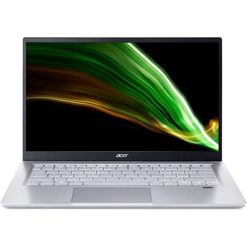 Ноутбук 14" ACER Swift SF314-511-32P8 [NX. ABLER. 003] FullHD/I3-1115/8/SSD 256Gb/no OS серебристый от компании F-MART - фото 1
