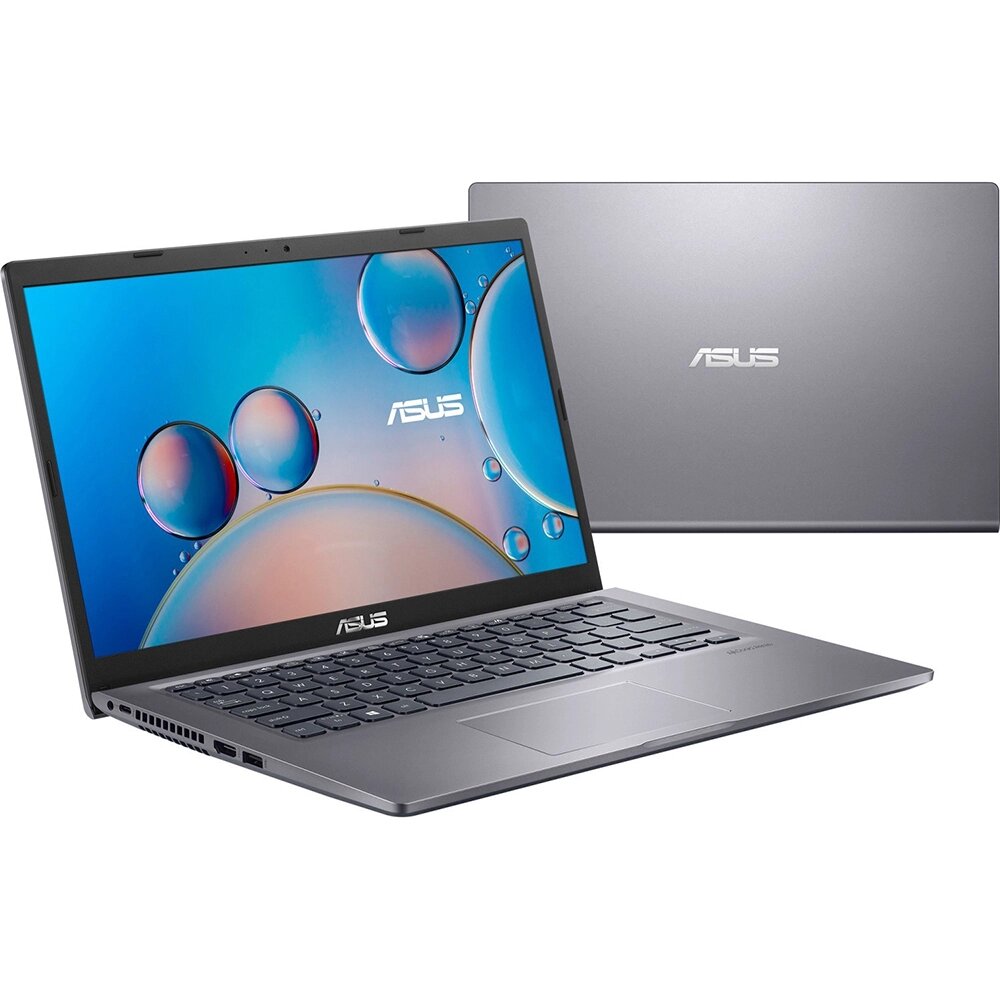 Ноутбук 14" ASUS A416JA-EB1184 [90NB0ST2-M18300] IPS FullHD/Core i3-1005G1/8/SSD256Gb/Intel UHD Graphics/noOS серый от компании F-MART - фото 1