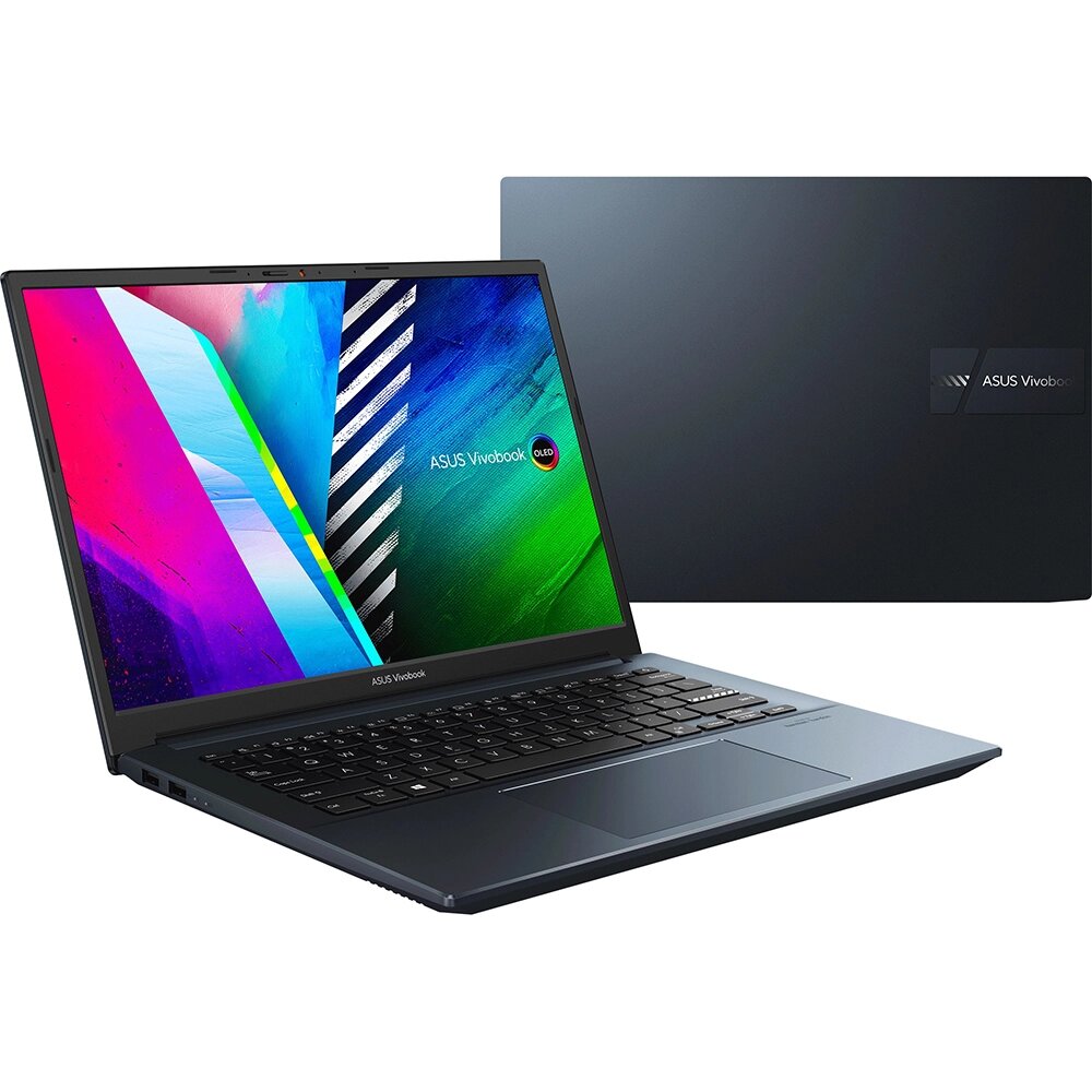 Ноутбук 14" ASUS Vivobook Pro 14 OLED K3400PH-KM108W [90NB0UX2-M02430] OLED 2.8K/Core i5-11300H/16/SSD512Gb/NV GF GTX от компании F-MART - фото 1