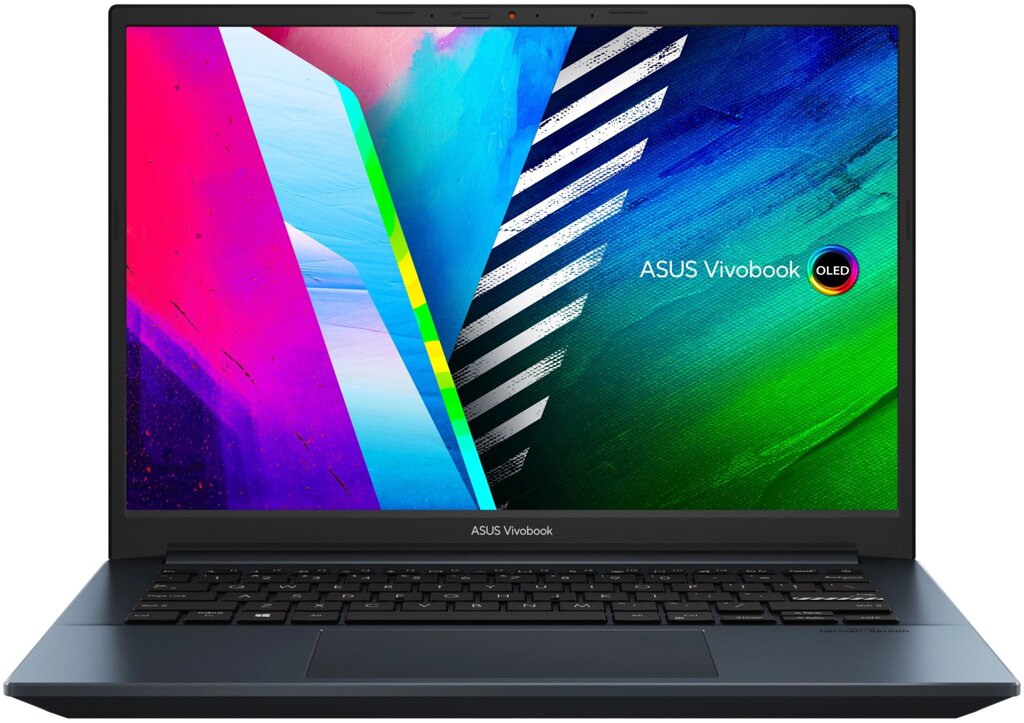 Ноутбук 14" ASUS Vivobook Pro 14 OLED M3401QA-KM016W [90NB0VZ2-M002T0] OLED 2.8K/Ryzen 5-5600H/8/SSD512Gb/AMD от компании F-MART - фото 1
