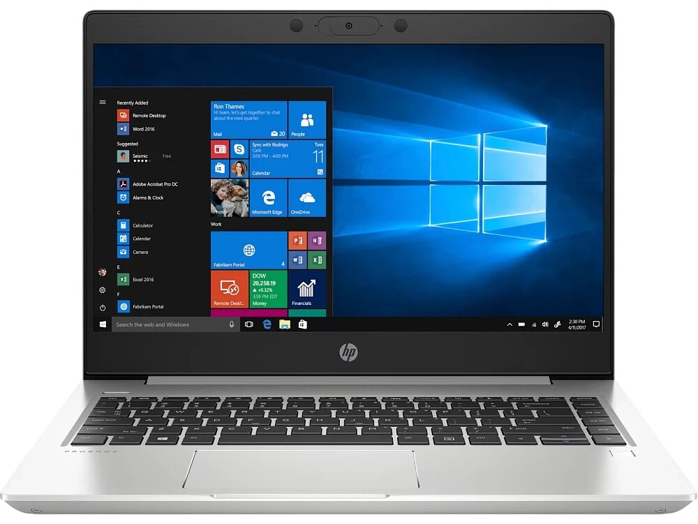 Ноутбук 14" HP ProBook 440 G8 [32M52EA] IPS FullHD/Core i5-1135G7/8/SSD256Gb/Intel Iris Xe Graphics/Free DOS серебристый от компании F-MART - фото 1