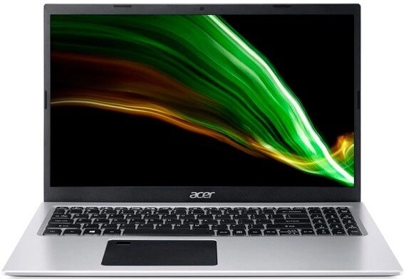 Ноутбук 15.6" ACER A315-58G-5182 [NX. ADUEM. 00G] Full HD/i5-1135G7/8/HDD 1Tb+256Gb SDD/GF MX350/no OS серебристый от компании F-MART - фото 1