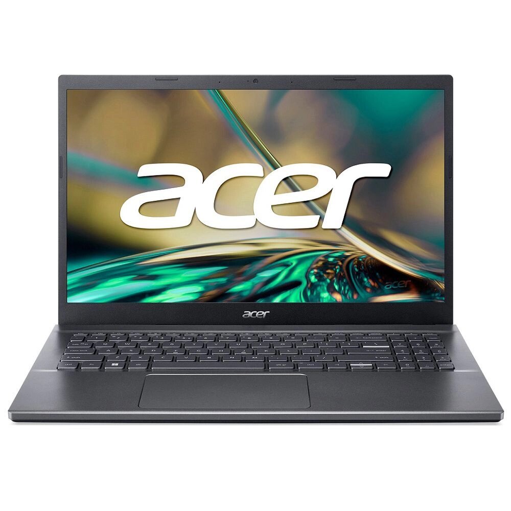 Ноутбук 15,6" ACER A515-57G-77JZ [NX. K9TEM. 008] QuadHD/Core I7-1260P/8/SSD 512Gb/NVidia RTX 2050 4 Gb/no OS серый от компании F-MART - фото 1