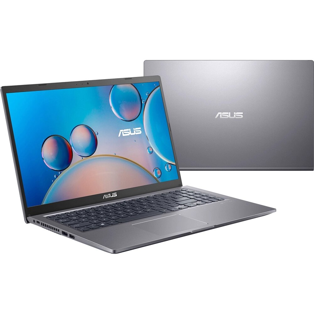 Ноутбук 15.6" ASUS A516EA-BQ1163 [90NB0TY1-M18740] IPS FullHD/Core i3-1115G4/8/SSD256Gb/Intel UHD Graphics/noOS серый от компании F-MART - фото 1