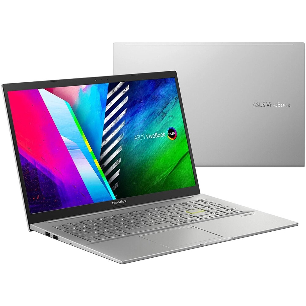 Ноутбук 15.6" ASUS VivoBook 15 OLED K513EA-L11994W [90NB0SG2-M00EV0] OLED FullHD/Core i5-1135G7/8/SSD512Gb/Intel Iris от компании F-MART - фото 1