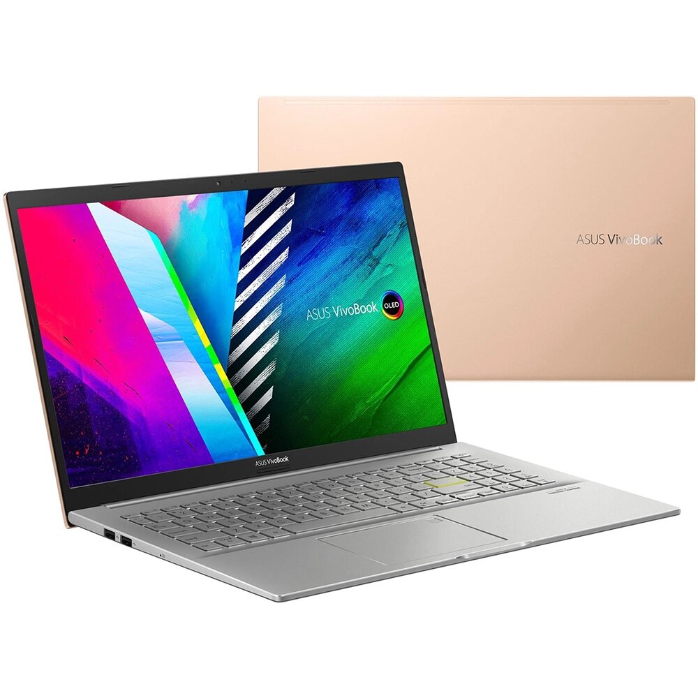 Ноутбук 15.6" ASUS VivoBook 15 OLED K513EA-L12041W [90NB0SG3-M002B0] OLED FHD/Core i5-1135G7/16/SSD512Gb/Intel Iris Xe от компании F-MART - фото 1