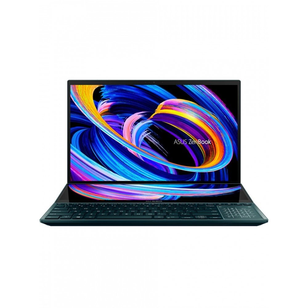 Ноутбук 15.6" ASUS ZenBook Pro Duo 15 OLED UX582HS-H2002X [90NB0V21-M000D0] OLED Touch 4K/Core i9-11900H 32Gb SSD1Tb/NV от компании F-MART - фото 1