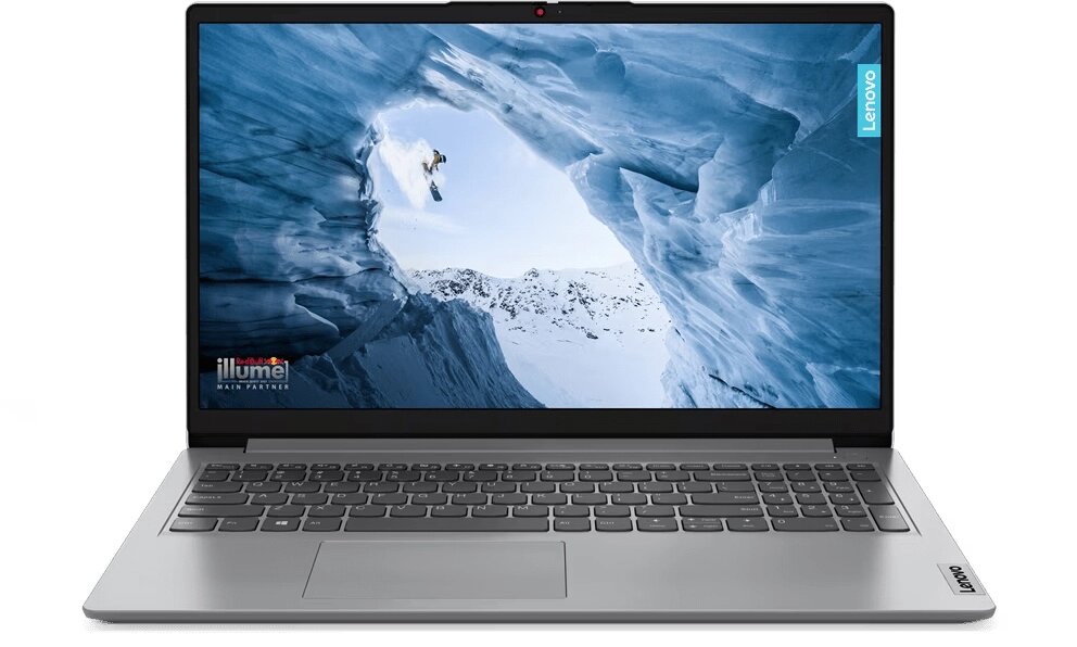 Ноутбук 15.6" FHD LENOVO IdeaPad Slim 3 grey (Ryzen 5 7520U/8Gb/512Gb SSD/VGA int/noOS) (82XQ0007RK) от компании F-MART - фото 1