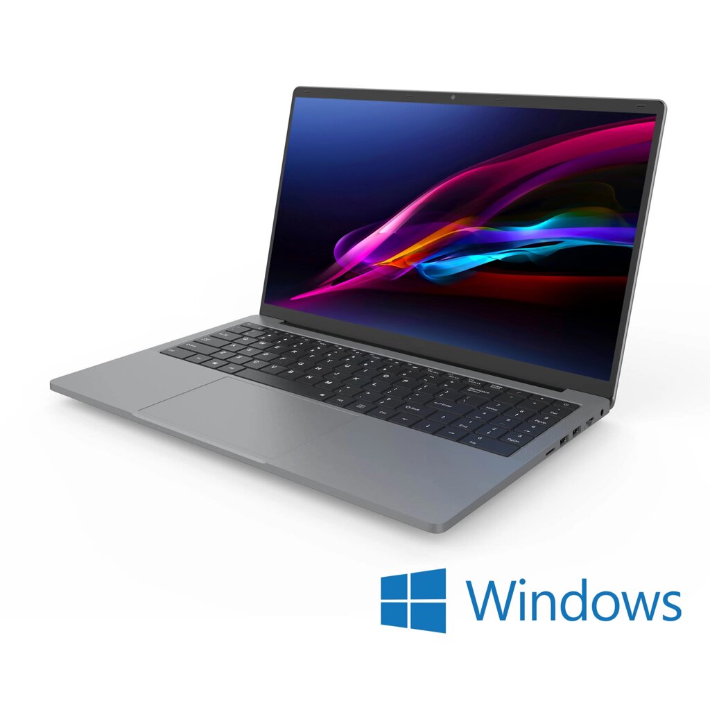 Ноутбук 15.6" HIPER DZEN MTL1569 [SEWQ7BD] IPS FullHD/Core i7-1165G7/16/SSD512Gb/Intel Iris Xe graphics/Win10 Pro серый от компании F-MART - фото 1