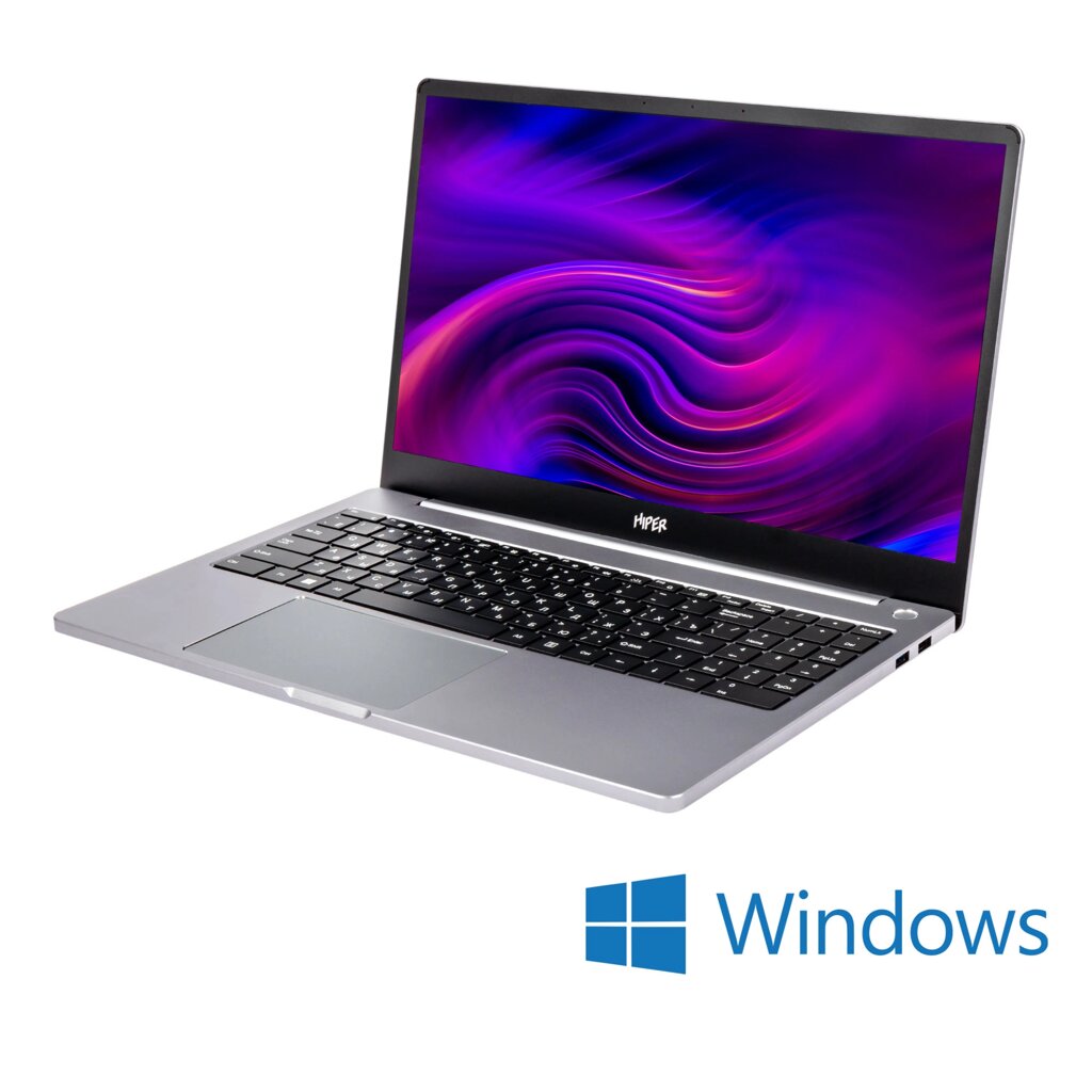 Ноутбук 15.6" HIPER Expertbook [C53QHH0A] IPS FullHD/Ryzen 7 5800U/8/SSD256Gb/AMD Radeon/Win10 Home серый от компании F-MART - фото 1