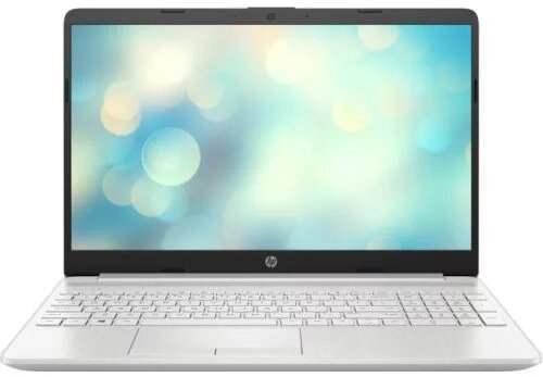 Ноутбук 15,6" HP 15-dw4000nia [6N233EA] FullHD/Core i5-1235U/8/SSD 512Gb/NVIDIA GF MX550 2Gb/no OS серебристый от компании F-MART - фото 1