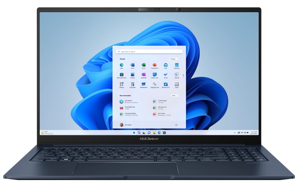 Ноутбук 15.6" IPS FHD Chuwi GemiBook Plus grey (Intel Processor N100/16Gb/512Gb SSD/VGA int/W11) (CWI620-PN1N5N1HDMXX) от компании F-MART - фото 1