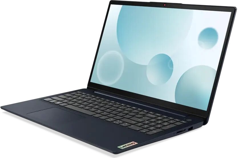 Ноутбук 15.6" IPS FHD LENOVO IdeaPad Slim 3 grey (Ryzen 5 7520U/8Gb/512Gb SSD/VGA int/noOS) (82XQ00BDRK) от компании F-MART - фото 1