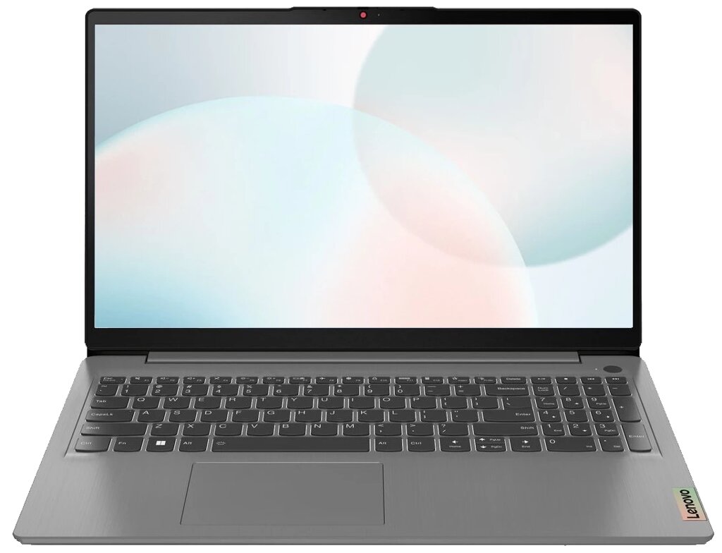 Ноутбук 15.6" LENOVO IdeaPad 3 15ABA7 [82RN00CKRK] IPS FullHD/Ryzen 5-5625U/8/SSD512Gb/AMD Radeon/noOS серый от компании F-MART - фото 1