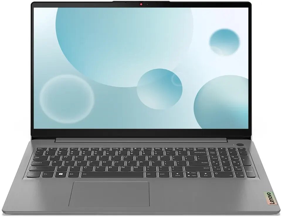 Ноутбук 15.6" LENOVO IdeaPad 3 15ABA7 [82RN00CVRK] IPS FullHD/Ryzen 5-5625U/8/SSD256Gb/AMD Radeon/noOS серый от компании F-MART - фото 1