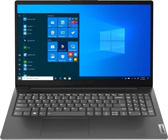 Ноутбук 15.6" LENOVO V15 G2 ALC [82KD00CXIX] TN FHD/Ryzen 3-5300U/8/SSD256Gb/AMD Radeon/Free DOS черный от компании F-MART - фото 1