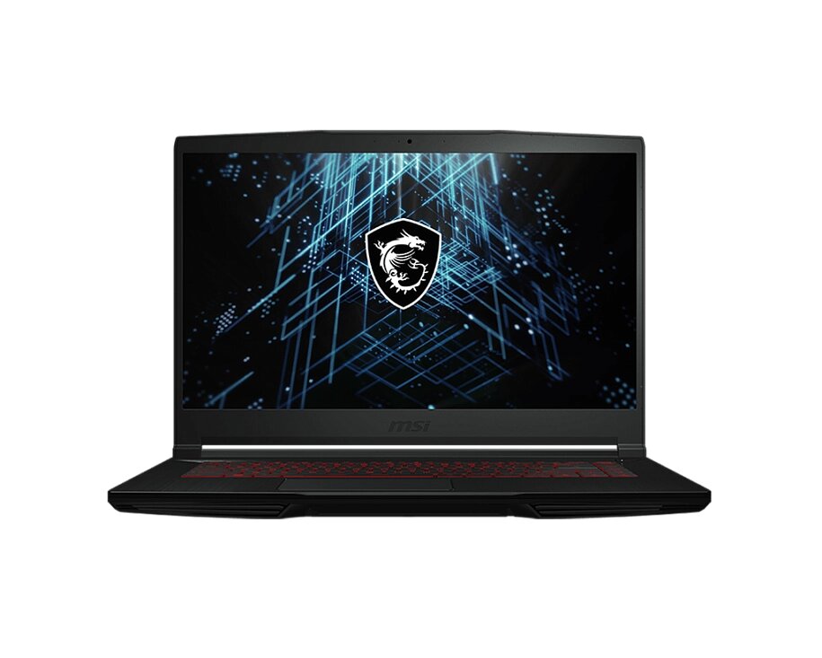 Ноутбук 15,6" MSI GF63 Thin 11SC-623XRU [9S7-16R612-623] FullHD/Core i5-11400H/8/SSD 256Gb/GF GTX1650 4GB/DOS черный от компании F-MART - фото 1