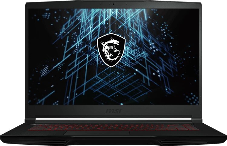 Ноутбук 15.6" MSI GF63 Thin 11SC-623XRU [9S7-16R612-623] IPS FullHD/Core i5-11400H/8/SSD256Gb/NV GF GTX 1650 MAX Q от компании F-MART - фото 1