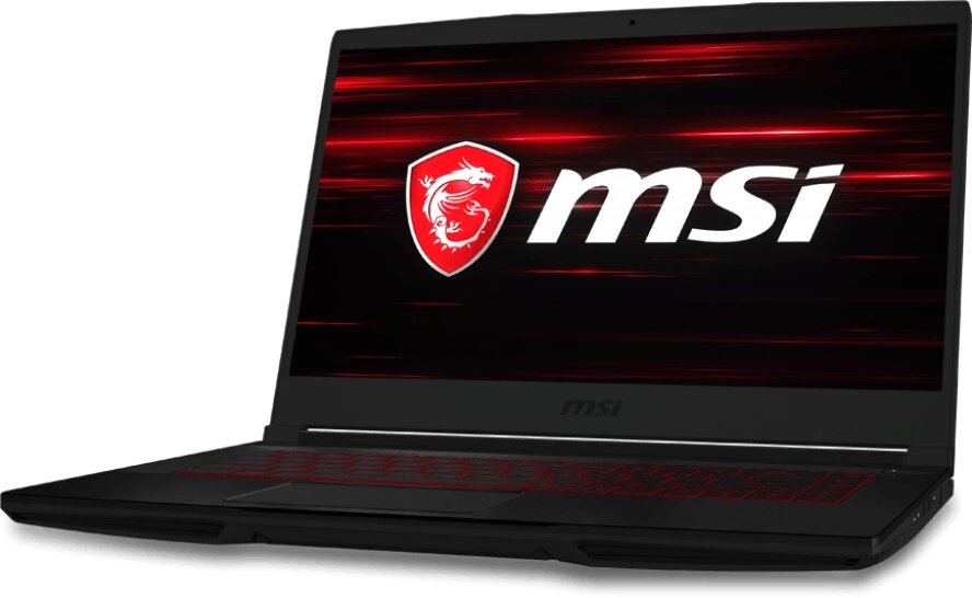 Ноутбук 15.6" MSI GF63 Thin 11UC-218XRU [9S7-16R612-218] IPS FullHD/Core i7-11800H/8/SSD512Gb/NV GF RTX 3050 4Gb/Free от компании F-MART - фото 1