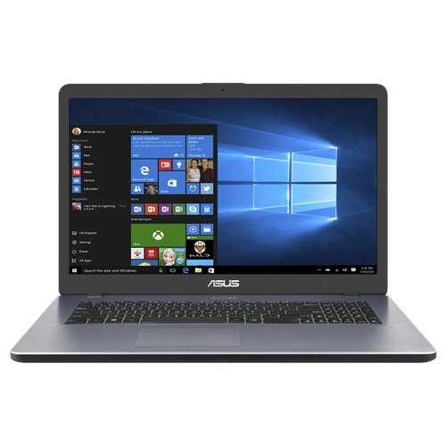 Ноутбук 17.3" ASUS VivoBook X705MA-BX163 [90NB0IF2-M003A0] IPS HD+/Pen серебристый N5030/8/SSD256Gb/Intel UHD Graphics от компании F-MART - фото 1