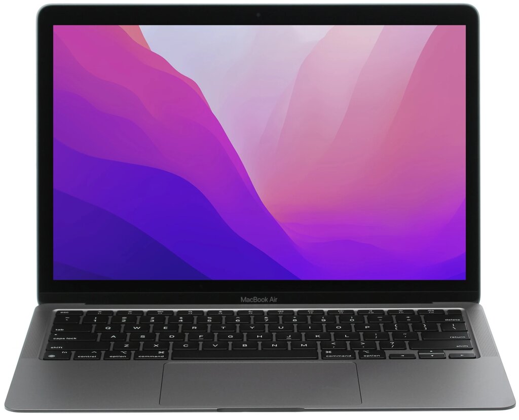 Ноутбук Apple MacBook Air A2337 M1 8 core 8Gb SSD256Gb/7 core GPU 13.3" IPS (2560x1600) Mac OS grey space WiFi BT Cam от компании F-MART - фото 1