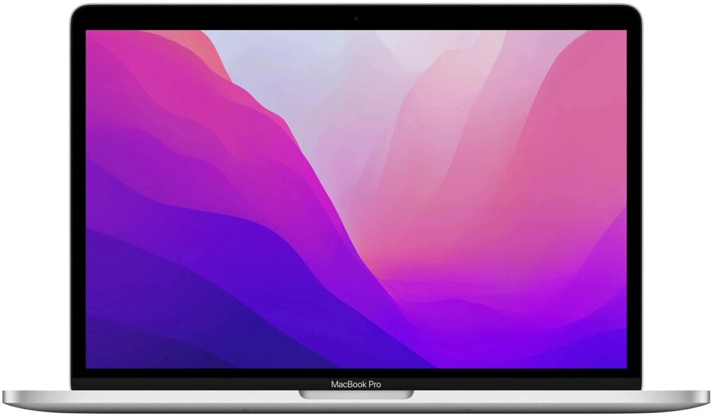 Ноутбук Apple MacBook Pro 13 Silver (Apple M2/8Gb/512GB SSD/VGA int/MacOS) (MNEQ3_RUSG) нужен переходник на EU от компании F-MART - фото 1