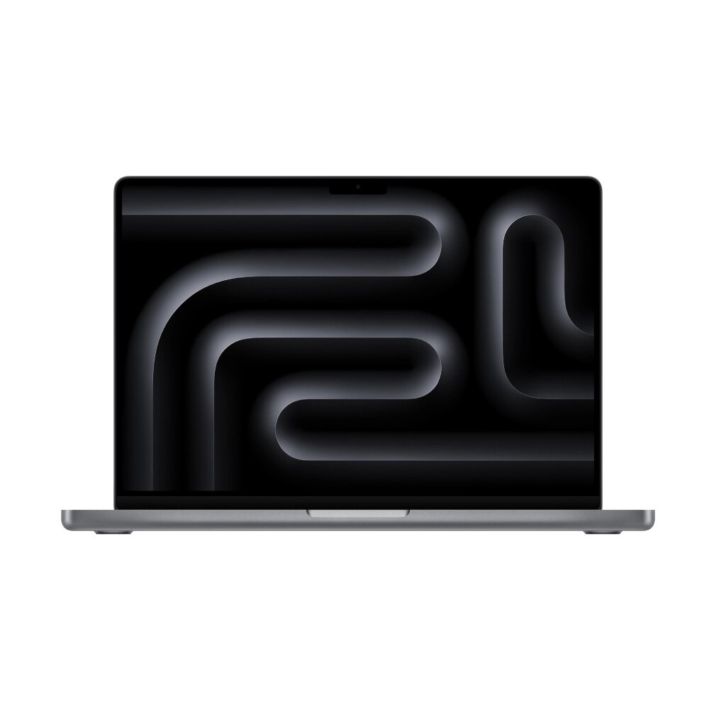 Ноутбук APPLE MacBook Pro 14 Space Gray (M3/8Gb/512Gb SSD/MacOS) ((MTL73ZP/A)) нужен переходник на EU от компании F-MART - фото 1