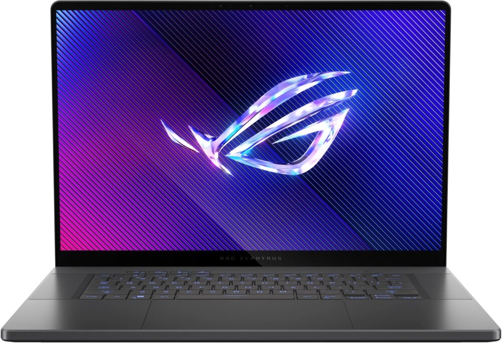 Ноутбук Asus ROG Zephyrus GA403UV-QS096 Ryzen 9 8945HS/16Gb/SSD512Gb/RTX4060 8Gb/14"/OLED/3K/noOS/gr от компании F-MART - фото 1