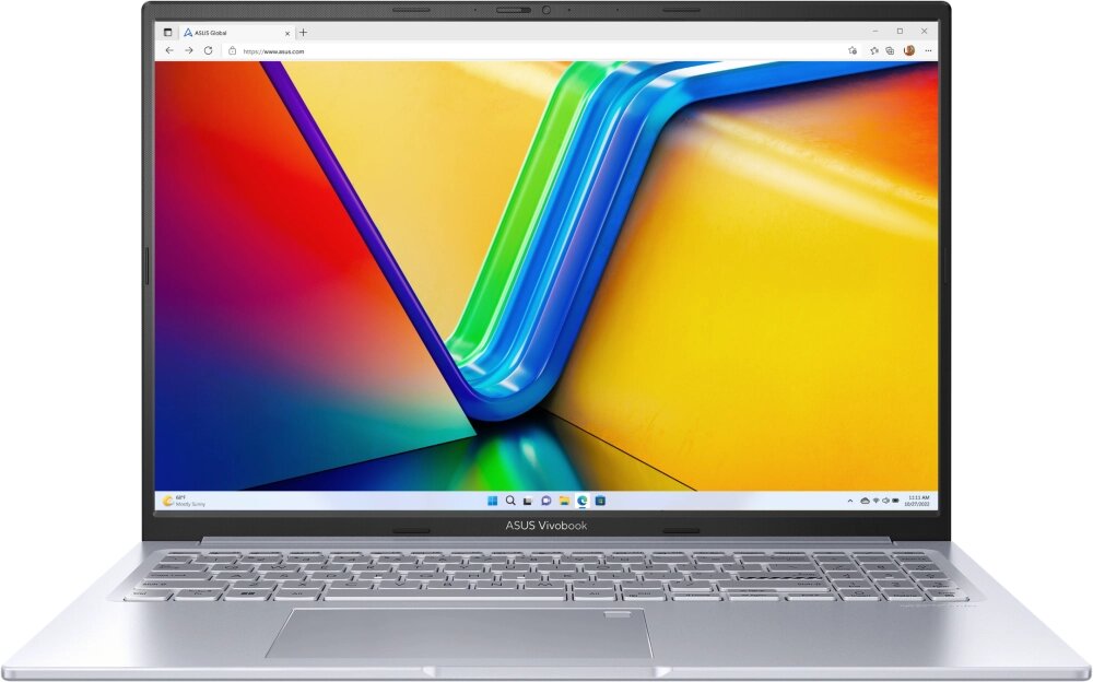 Ноутбук Asus Vivobook 17 X1704VA-AU321 Core i5 120U 16Gb SSD1Tb UMA 17.3" IPS FHD (1920x1080) noOS blue WiFi BT Cam от компании F-MART - фото 1