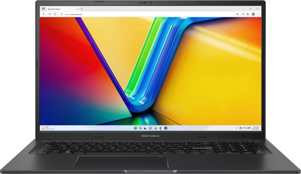 Ноутбук Asus VivoBook 17X X1704ZA-AU342 Core i7 1255U 16Gb SSD512Gb Intel Iris Xe graphics 17.3" IPS FHD (1920x1080) от компании F-MART - фото 1