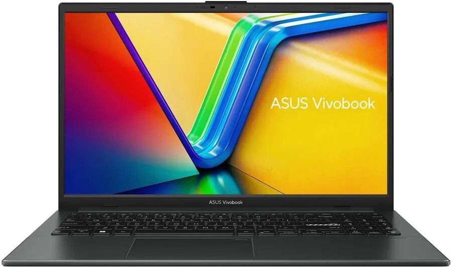 Ноутбук Asus VivoBook Go E1504FA-BQ091 15.6" IPS FHD/AMD Ryzen3 7320U/8Gb/SSD256Gb/AMD Radeon/noOS/WiFi BT Cam/black от компании F-MART - фото 1