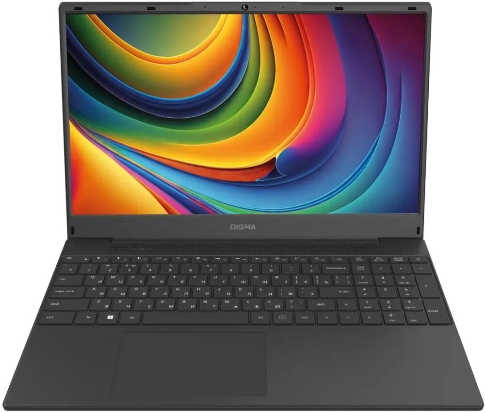 Ноутбук Digma EVE A5820 Ryzen 3 3200U 8Gb SSD512Gb AMD Radeon 15.6" IPS FHD (1920x1080) Windows 11 Professional black от компании F-MART - фото 1