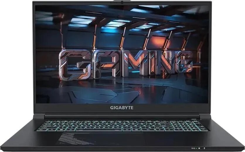 Ноутбук Gigabyte G7 MF 17.3" IPS FHD 144hz/Intel Core i5 12500H/16Gb/SSD512Gb/Nvidia RTX4050 6Gb/Windows11/black от компании F-MART - фото 1