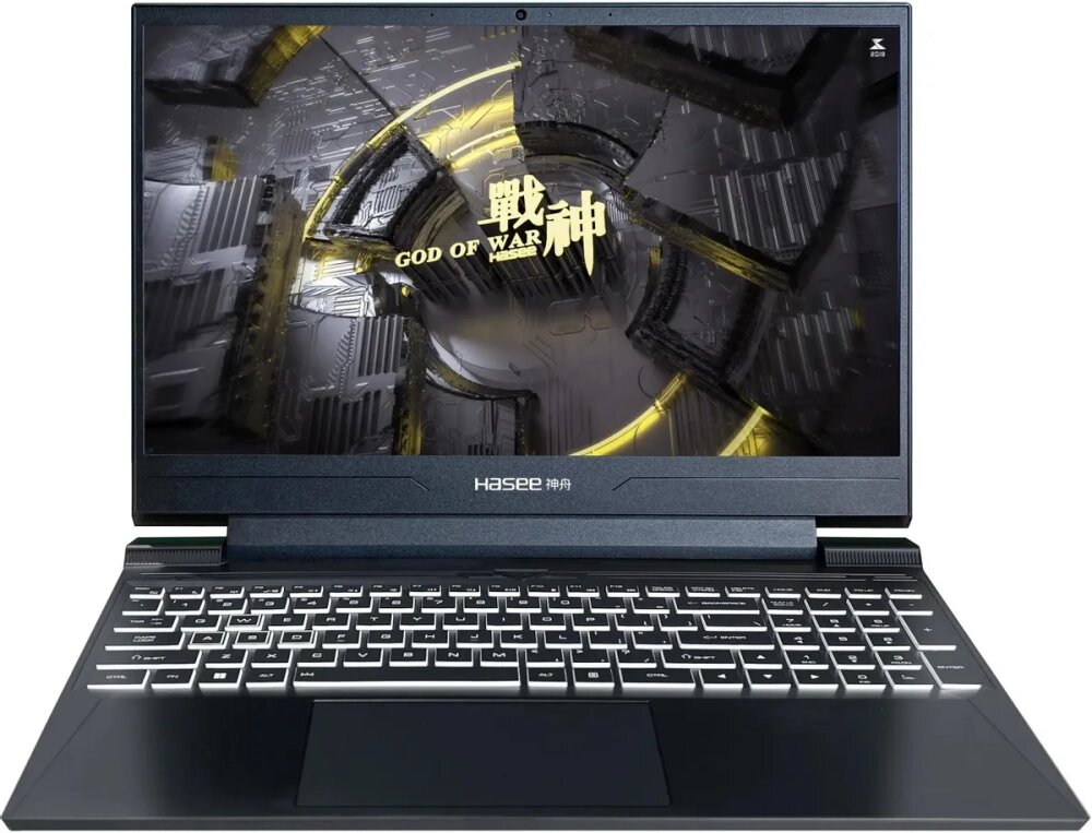 Ноутбук HASEE Z8D6 FHD i7-12650H 16Gb SSD 512Gb NVIDIA RTX 4060 для ноутбуков 8Gb 15,6 FHD IPS Cam 53.35Вт*ч No OS от компании F-MART - фото 1