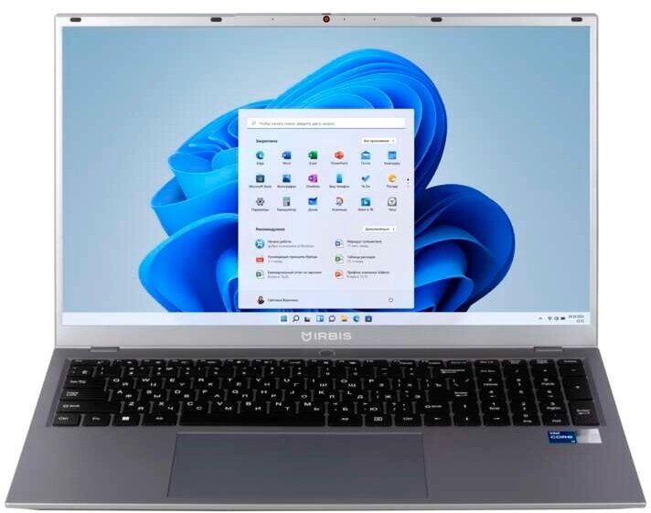 Ноутбук IRBIS 17NBP4502 17.3" FHD (1920x1080) IPS 300cd, Core i7-1255U,16Gb DDR4-3200(1),1Tb SSD, Wi-Fi 6+BT 5,5800mAh, от компании F-MART - фото 1