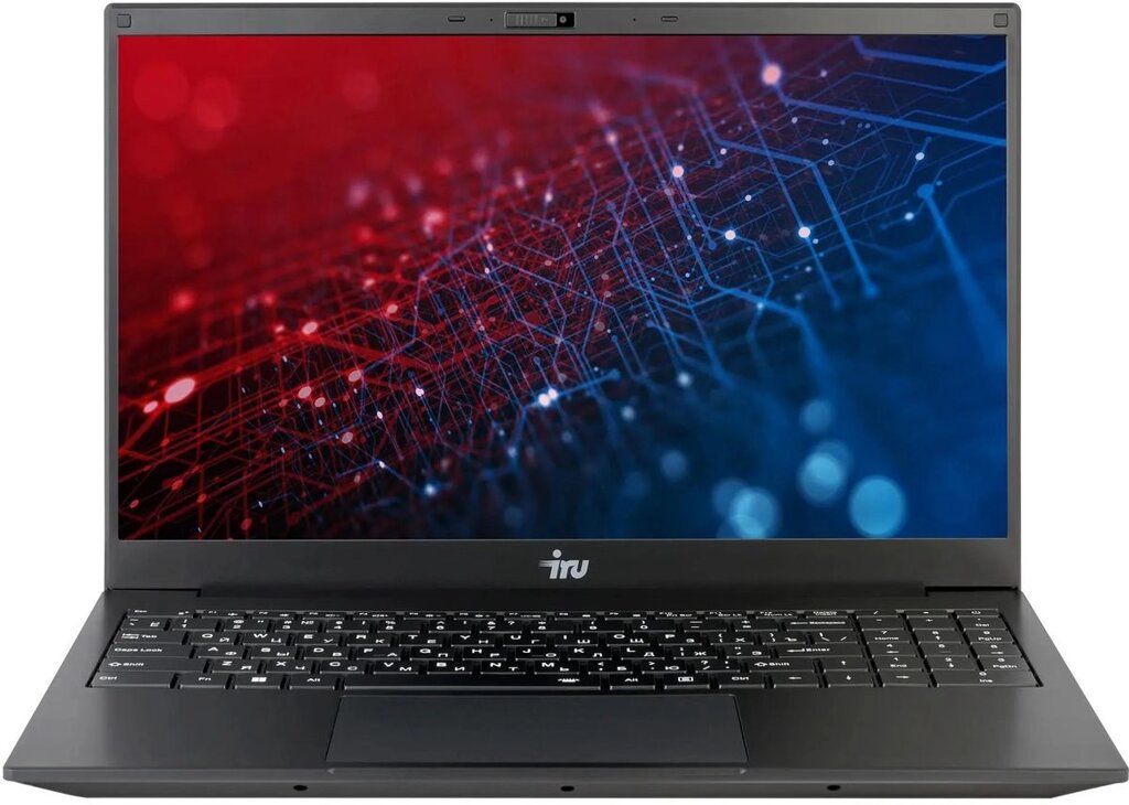 Ноутбук IRU Калибр 15TLI Core i5 1135G7 8Gb SSD256Gb Intel Iris Xe 15.6" IPS FHD (1920x1080) Free DOS black WiFi BT Cam от компании F-MART - фото 1