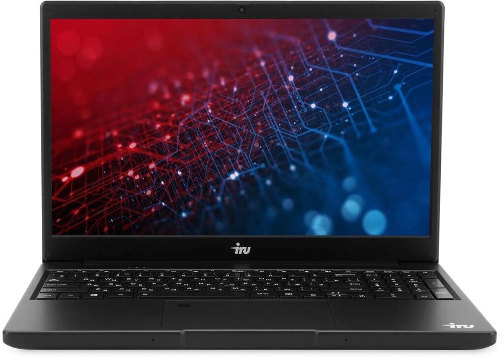 Ноутбук IRU Калибр 15TLR Core i5 1135G7 8Gb SSD256Gb Intel Iris Xe graphics G7 15.6" IPS FHD (1920x1080) Free DOS black от компании F-MART - фото 1