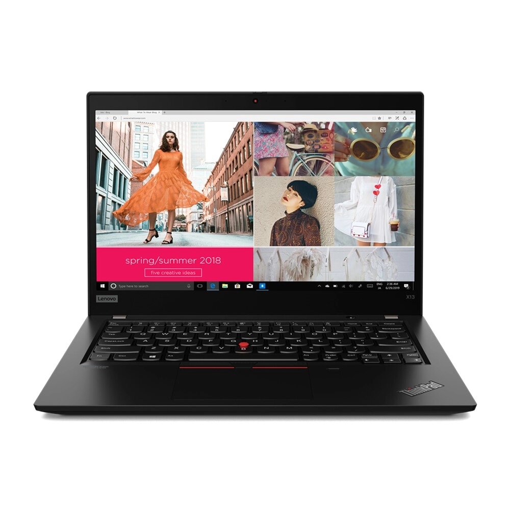 Ноутбук Lenovo 20T3A1AJCD 13.3" ThinkPad X13 G1 Intel Core i5-10210U/8Gb/SSD512Gb/PS/FHD/eng" keyboard/noOS/black от компании F-MART - фото 1