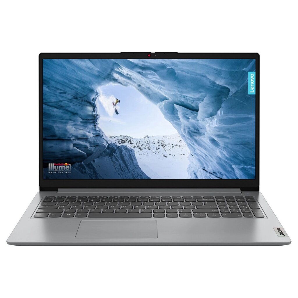 Ноутбук Lenovo IdeaPad 1 15.6" FHD IPS/Intel Celeron N4020/8Gb/256GbSSD/VGA int/noOS/grey от компании F-MART - фото 1