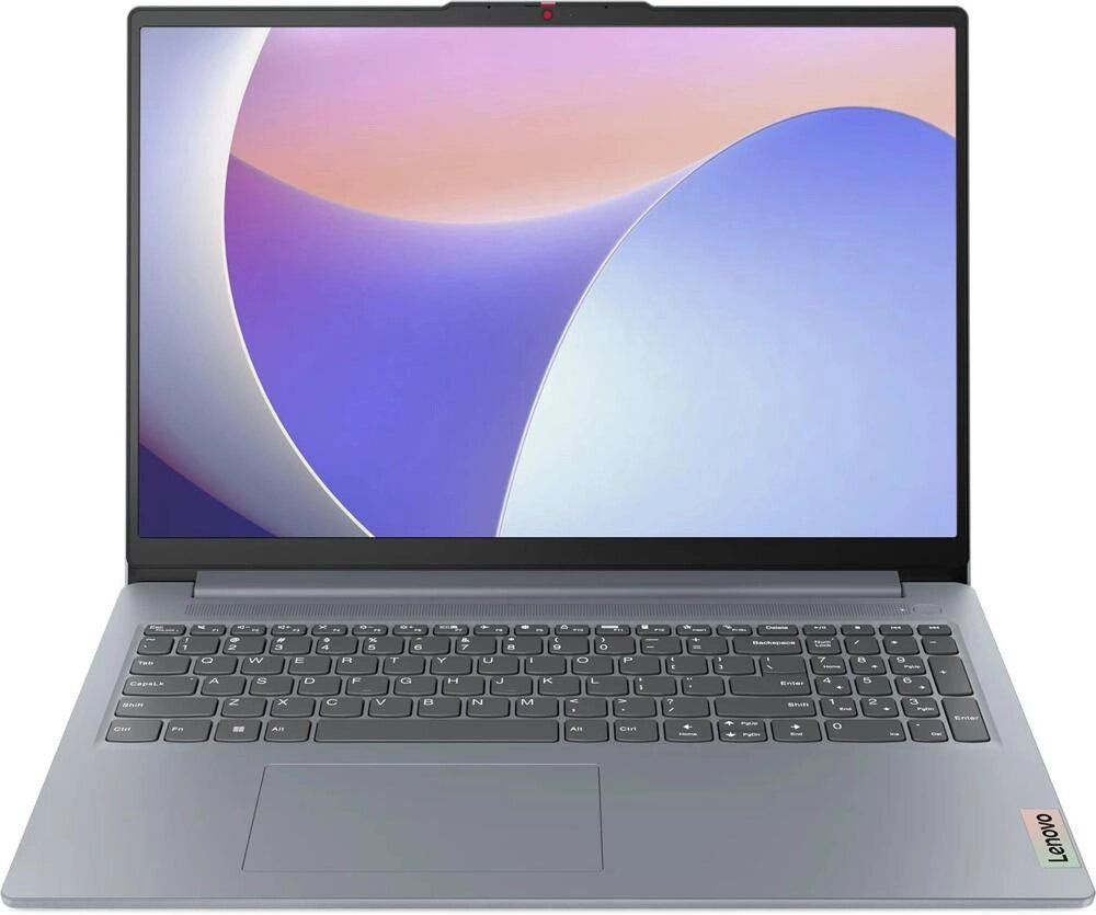 Ноутбук Lenovo IdeaPad Slim 3 15AMN8 Ryzen 3 7320U 8Gb SSD 256Gb AMD Radeon 610M 15,6 FHD IPS Cam 47Вт*ч No OS Серый от компании F-MART - фото 1