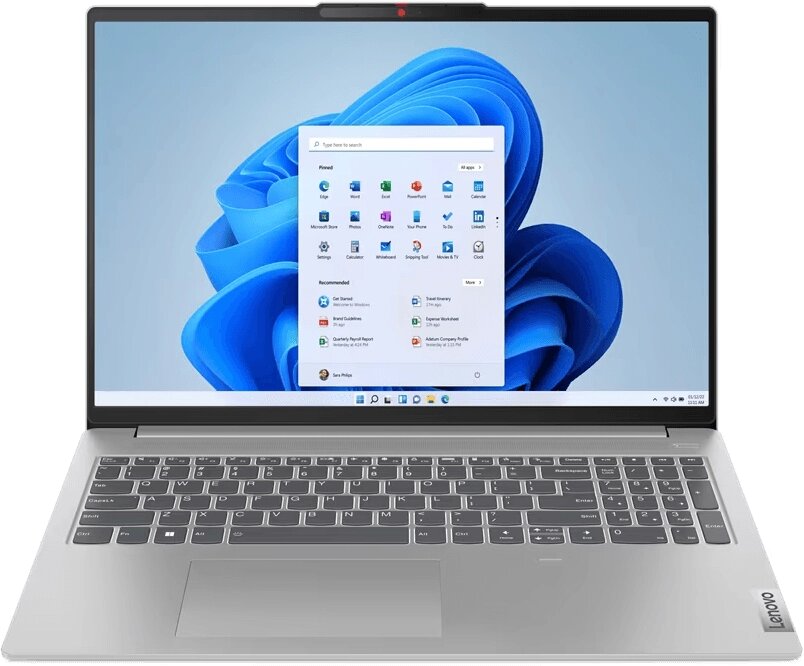 Ноутбук Lenovo IPS 5 16IRL8/16" 2.5K (2560x1600) IPS 350nit/i7-13620H/16Gb/512Gb/No OS/Grey от компании F-MART - фото 1