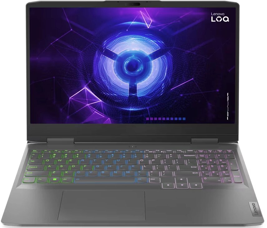 Ноутбук Lenovo LOQ 15IRH8 Core i5-12450H/8GB/SSD512GB/15.6";/RTX 4050 6GB GDDR6/IPS/FHD/144hz/Free DOS/Storm Grey от компании F-MART - фото 1