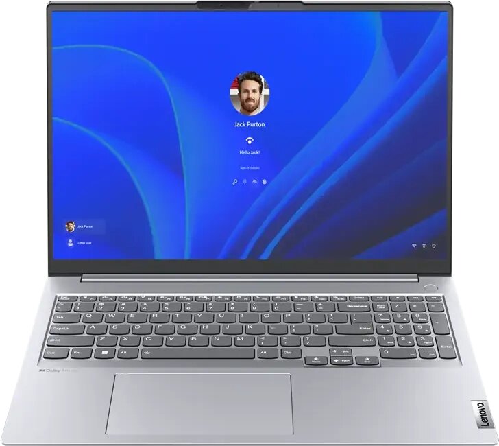 Ноутбук Lenovo ThinkBook 16 G4+ i5-1235U 16Gb SSD 512Gb Intel Iris Xe Graphics eligible 16 WUXGA IPS Cam 57Вт*ч No OS от компании F-MART - фото 1