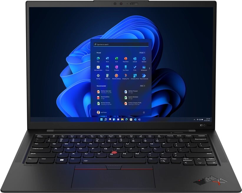 Ноутбук  Lenovo  ThinkPad  X1 Carbon Gen 10 i7-1255U 16/512Gb Black от компании F-MART - фото 1