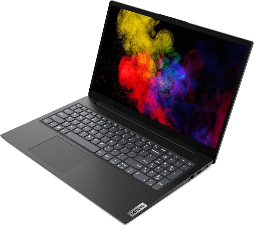 Ноутбук Lenovo V15 G2 IJL Celeron N4500 4Gb SSD256Gb Intel UHD Graphics 15.6" TN FHD (1920x1080) noOS black WiFi BT Cam от компании F-MART - фото 1