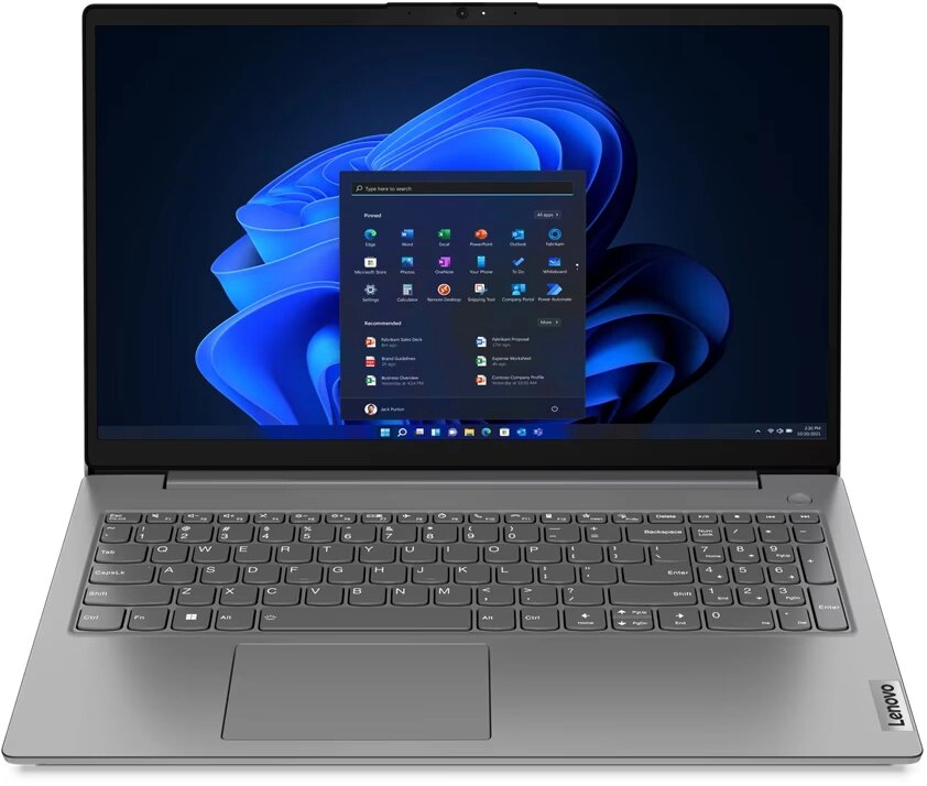 Ноутбук Lenovo V15 G3 IAP 15.6" FHD/Intel Core i3 1215U/8Gb/SSD512Gb/ RJ45 USB-C Intel UHD Graphics/noOS Iron Grey от компании F-MART - фото 1