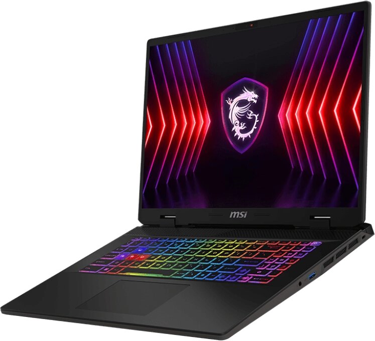 Ноутбук MSI Sword 17 HX B13VFKG-099XRU i7 13700HX/16Gb/SSD1Tb/RTX4060 8Gb/17"/IPS/FHD+/DOS/grey spac от компании F-MART - фото 1